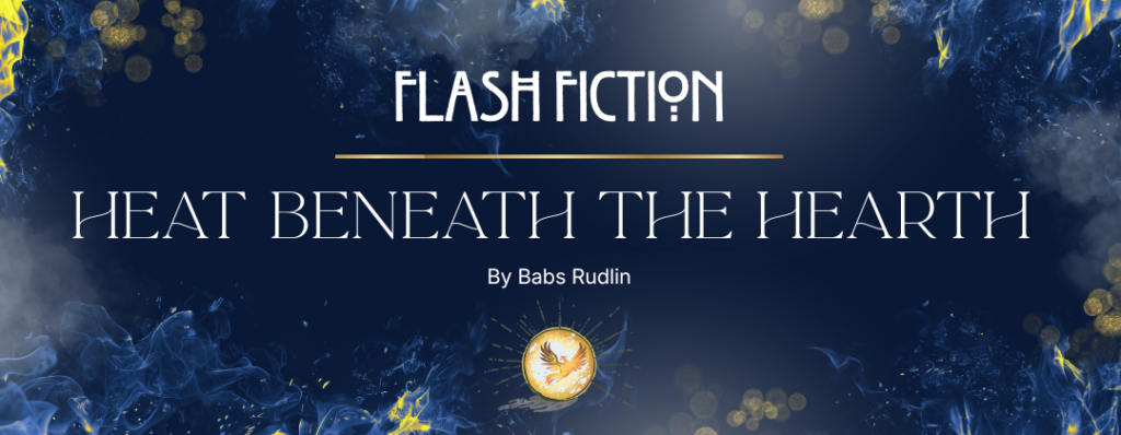 heat beneath the hearth