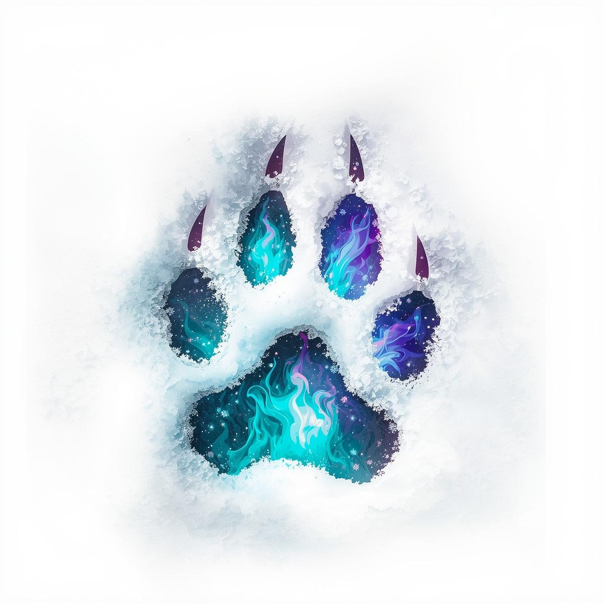wildfire pawprint