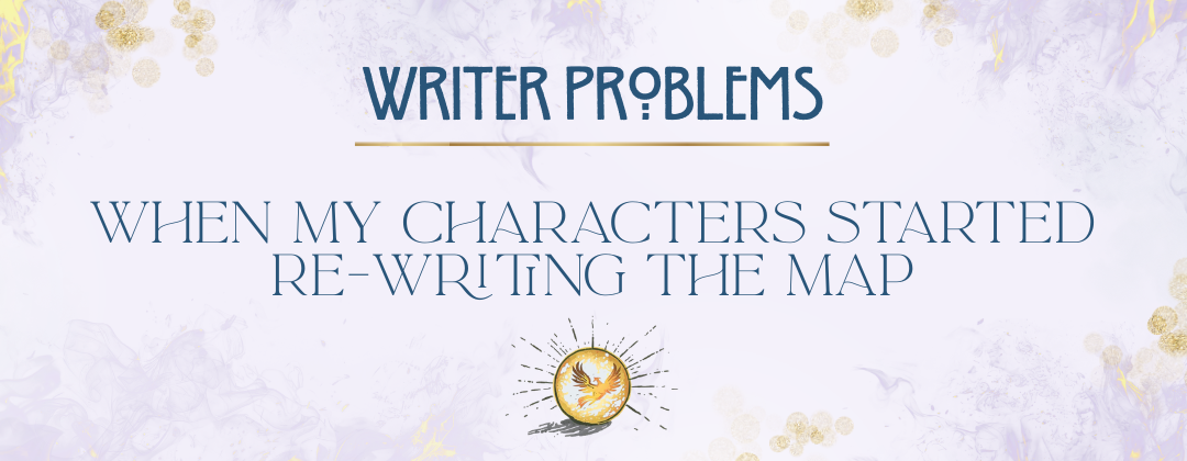 writer problems when characters re-write the map