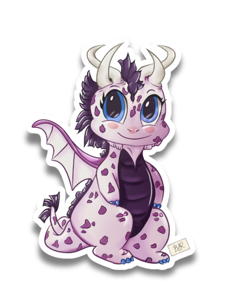 Cute Cinder Sticker