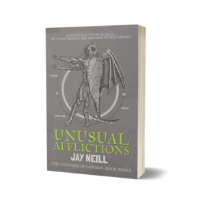 Book cover of Unusual Afflictions by Jay Neill